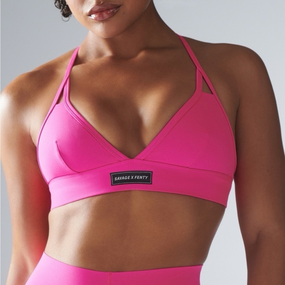 Savage X Fenty Spotlight Low-Impact Sports Bra Size XS